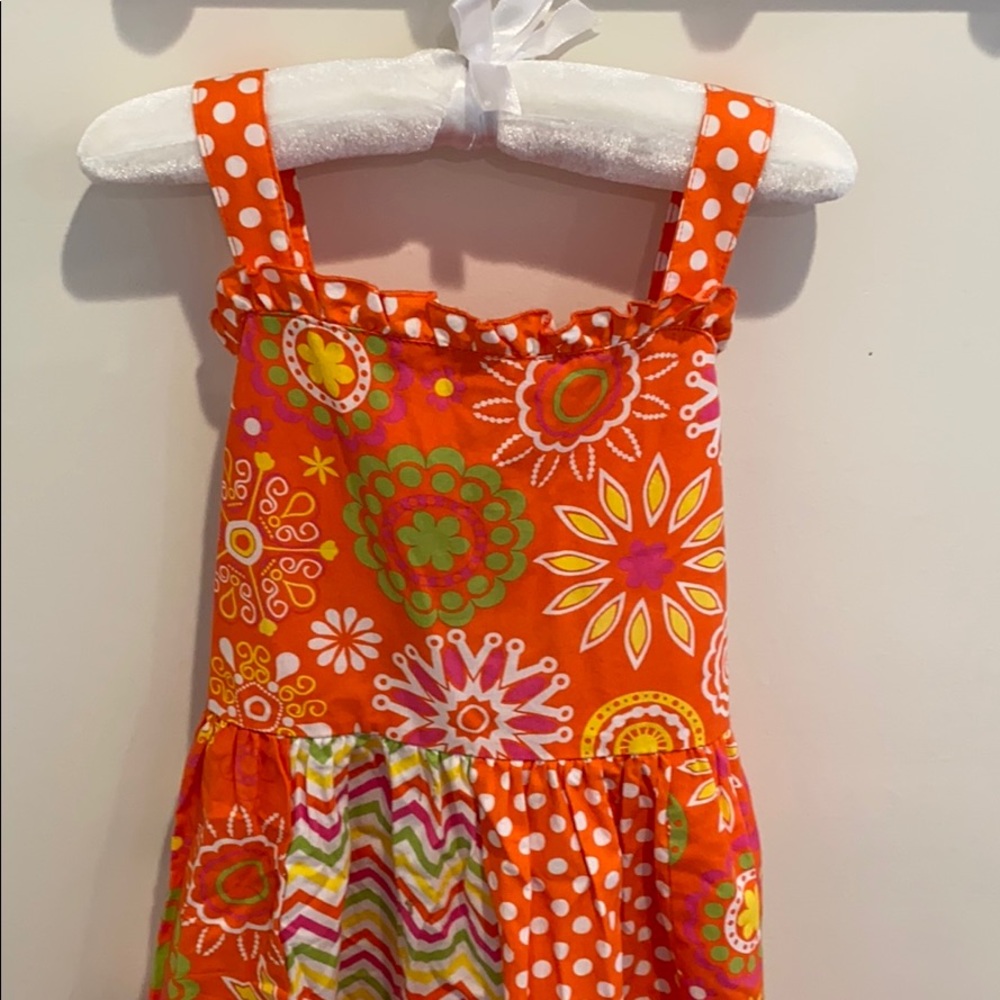 SOLD❗️•ᴛᴏғғᴇᴇ ᴀᴘᴘʟᴇ• Hankerchief Hem Dress - Picture 3 of 6